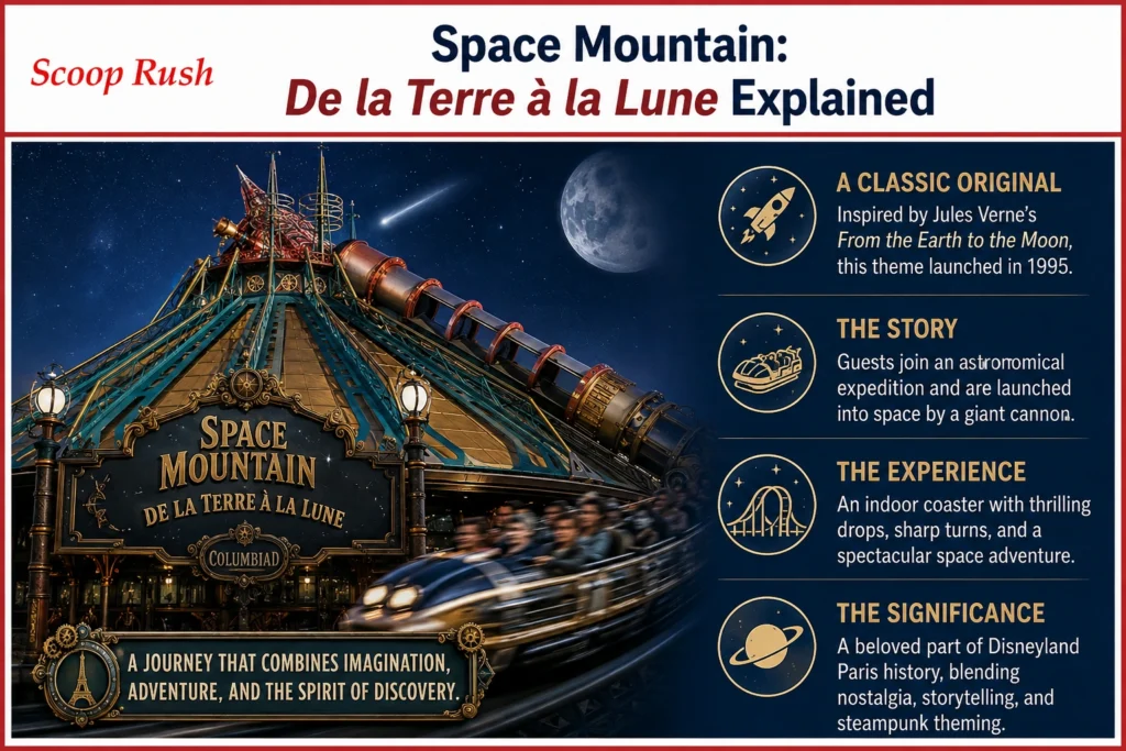 Space Mountain: De la Terre à la Lune Explained