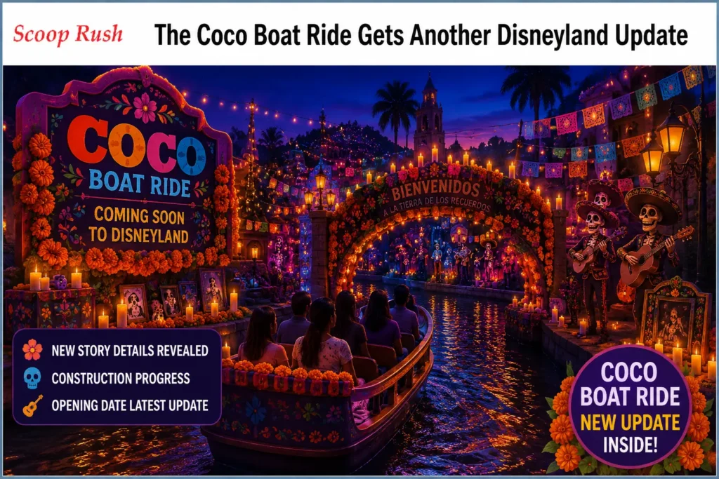 The Coco Boat Ride Gets Another Disneyland Update