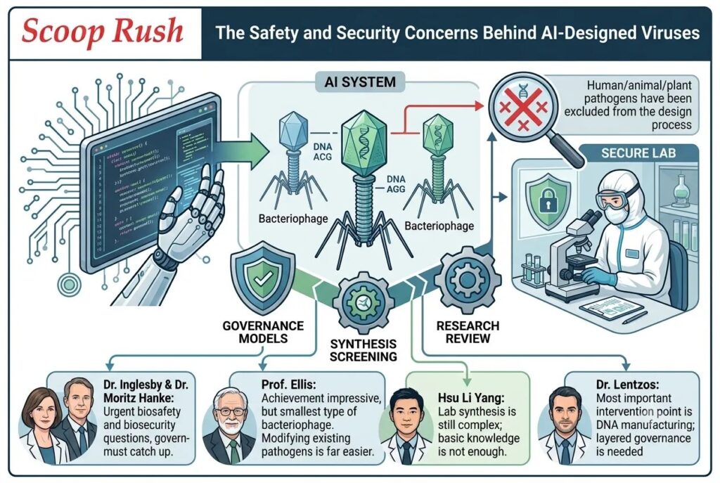 The Safety and Security Concerns Behind AI-Designed Viruses