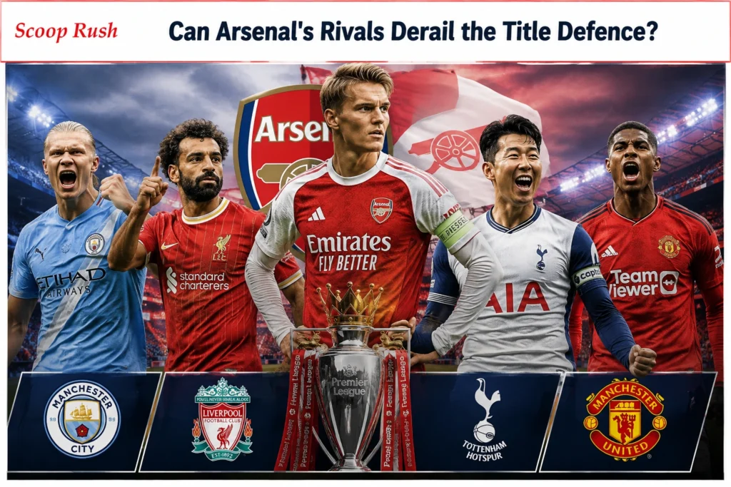 Can Arsenal's Rivals Derail the Title Defence?