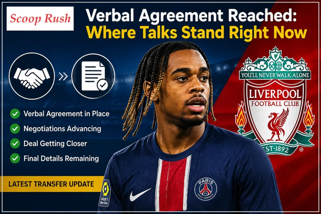 Verbal Agreement Reached: Where Talks Stand Right Now