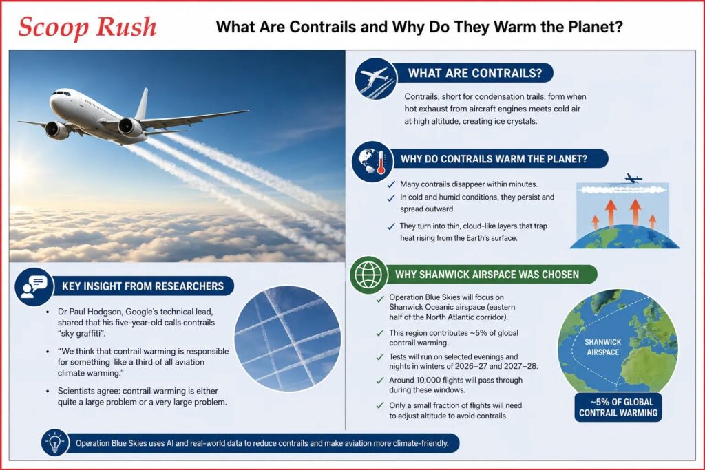 What Are Contrails and Why Do They Warm the Planet?