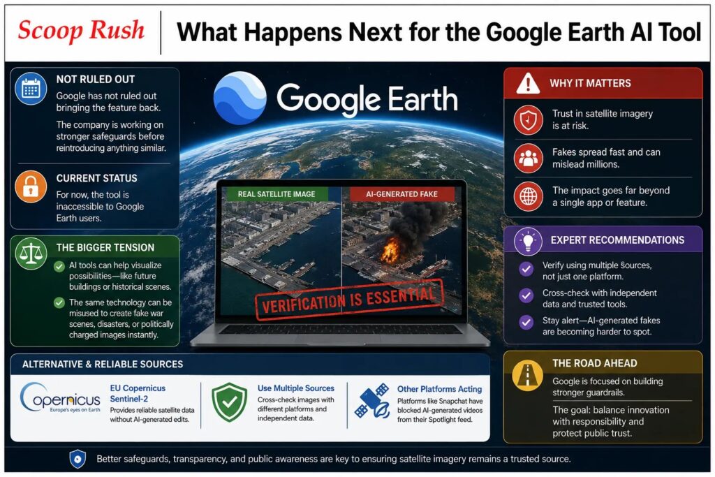What Happens Next for the Google Earth AI Tool