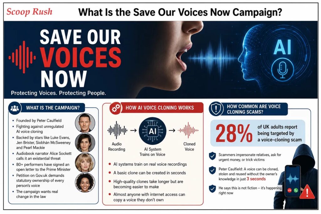 What Is the Save Our Voices Now Campaign?