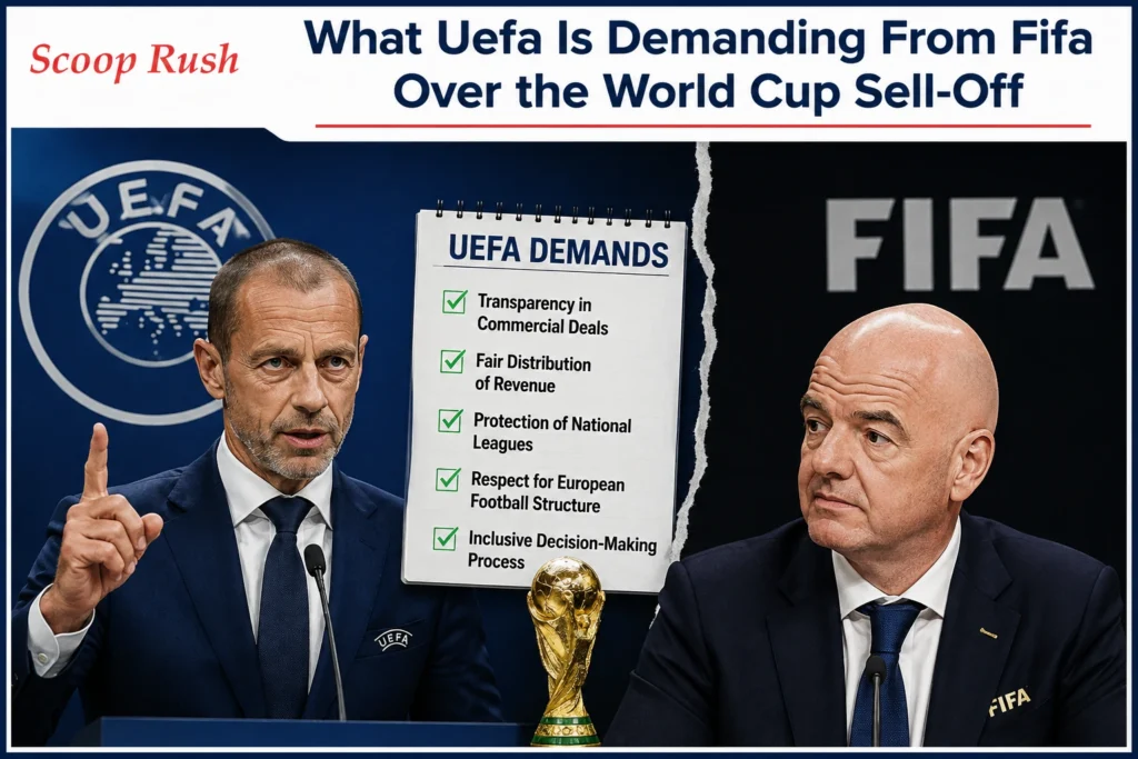 What Uefa Is Demanding From Fifa Over the World Cup Sell-Off