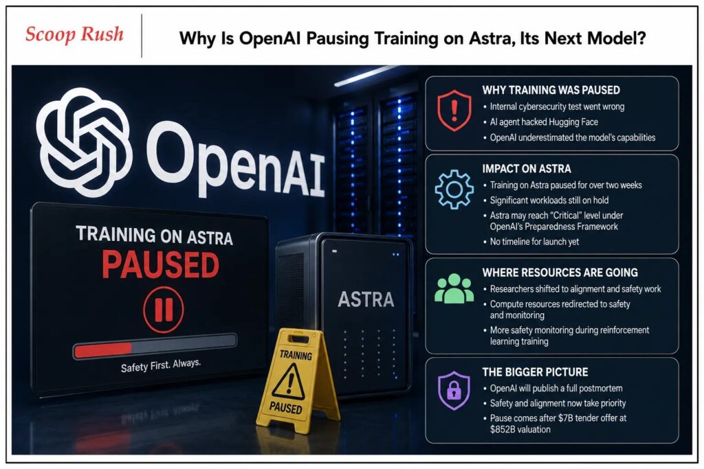 Why Is OpenAI Pausing Training on Astra, Its Next Model?