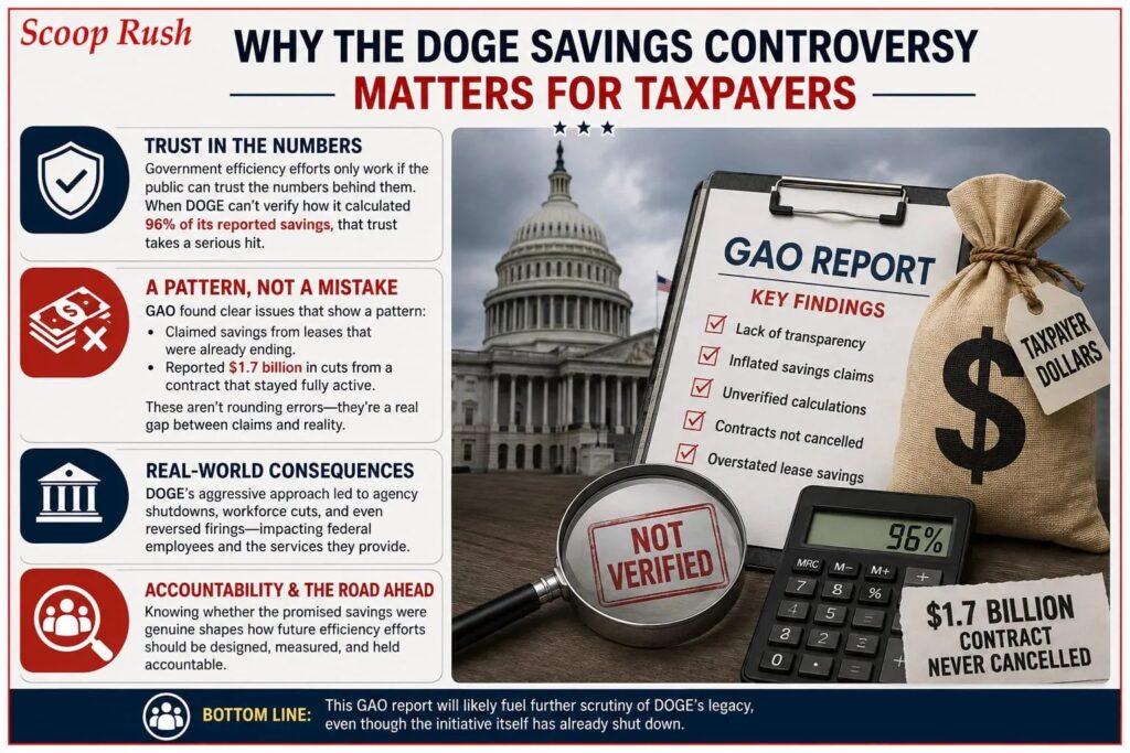 Why the DOGE Savings Controversy Matters for Taxpayers