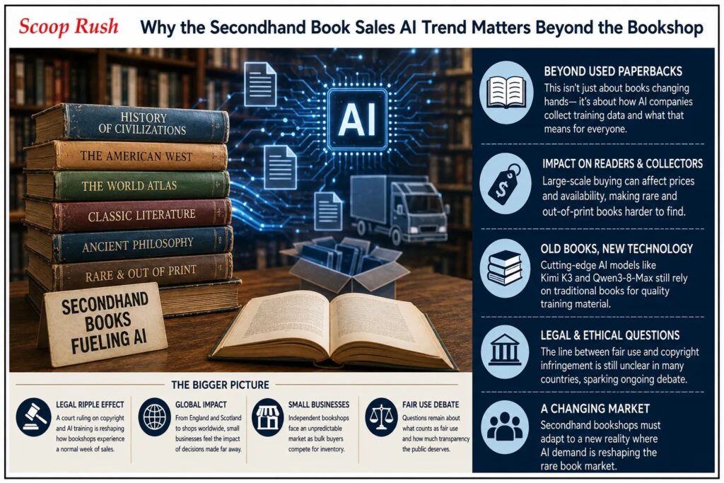 Why the Secondhand Book Sales AI Trend Matters Beyond the Bookshop