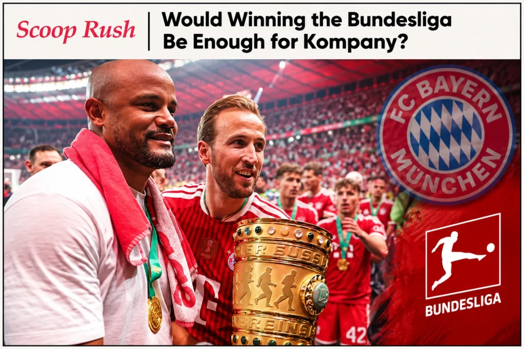 Would Winning the Bundesliga Be Enough for Kompany