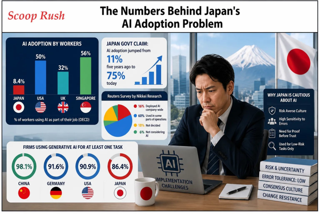 The Numbers Behind Japan's AI Adoption Problem