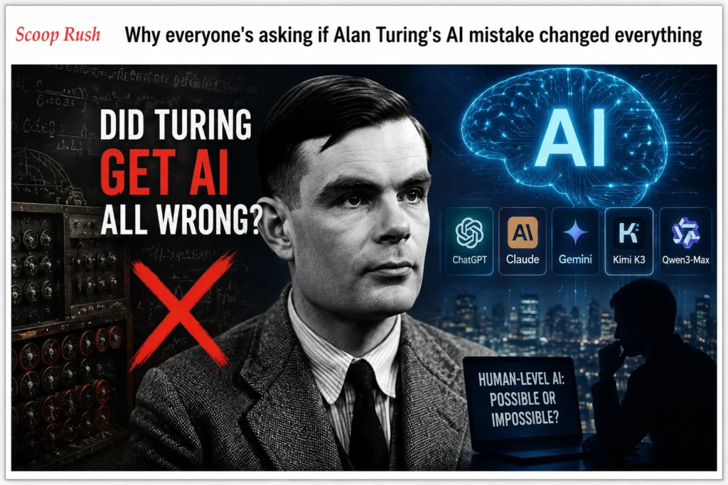 Why everyone's asking if Alan Turing's AI mistake changed everything