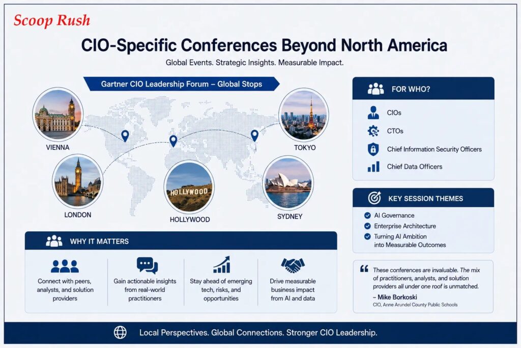 CIO-Specific Conferences Beyond North America