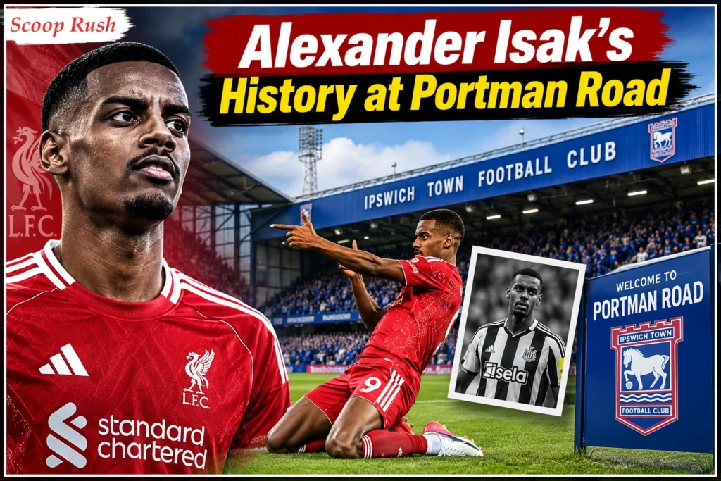 Alexander Isak's History at Portman Road