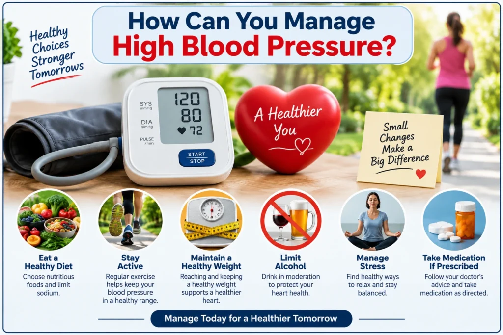 How Can You Manage High Blood Pressure?