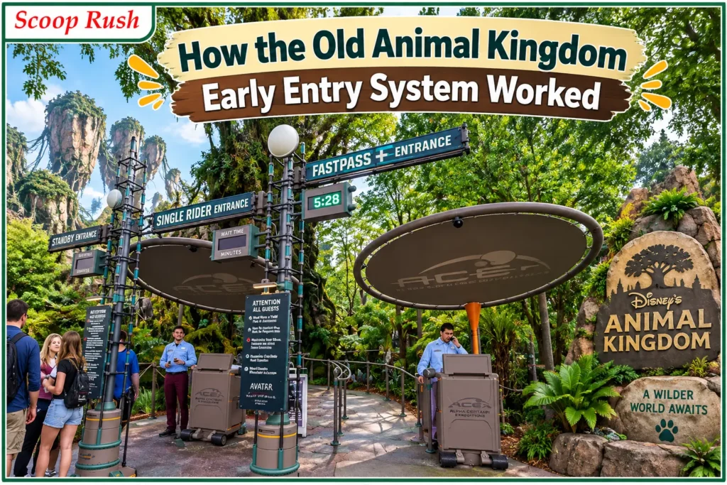 How the Old Animal Kingdom Early Entry System Worked