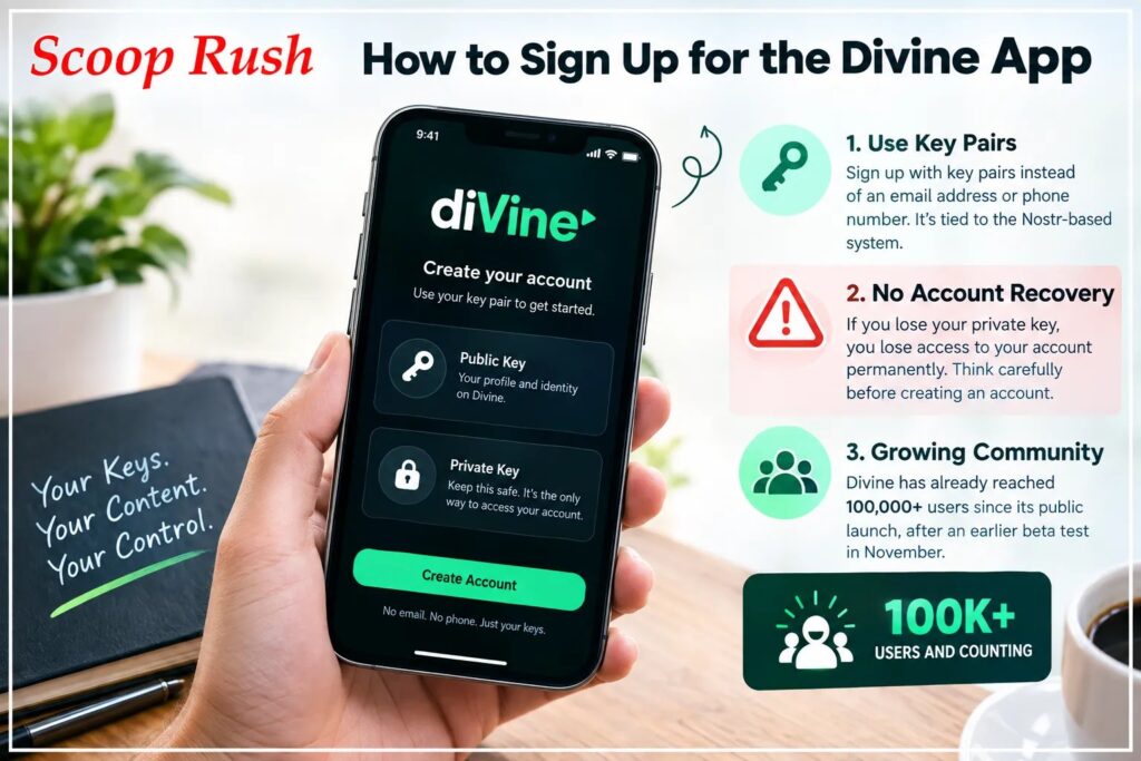 How to Sign Up for the Divine App