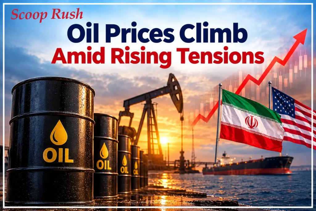Oil-Prices-Climb-Amid-Rising-Tensions