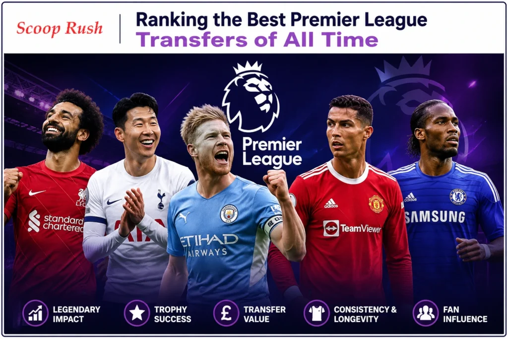 Ranking the Best Premier League Transfers of All Time