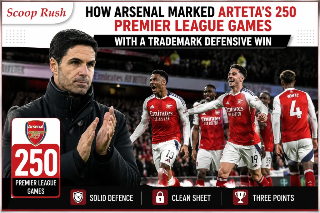 How Arsenal Marked Arteta's 250 Premier League Games with a Trademark Defensive Win