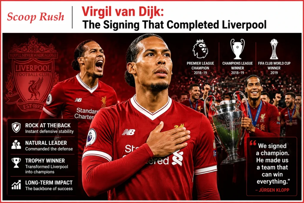 Virgil van Dijk: The Signing That Completed Liverpool