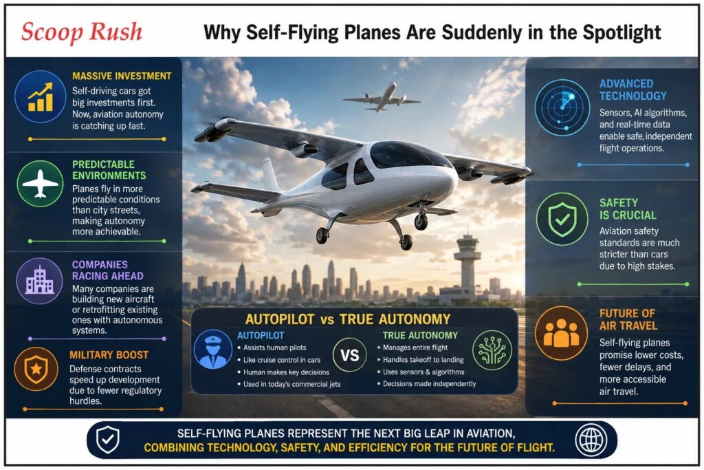 Why Self-Flying Planes Are Suddenly in the Spotlight