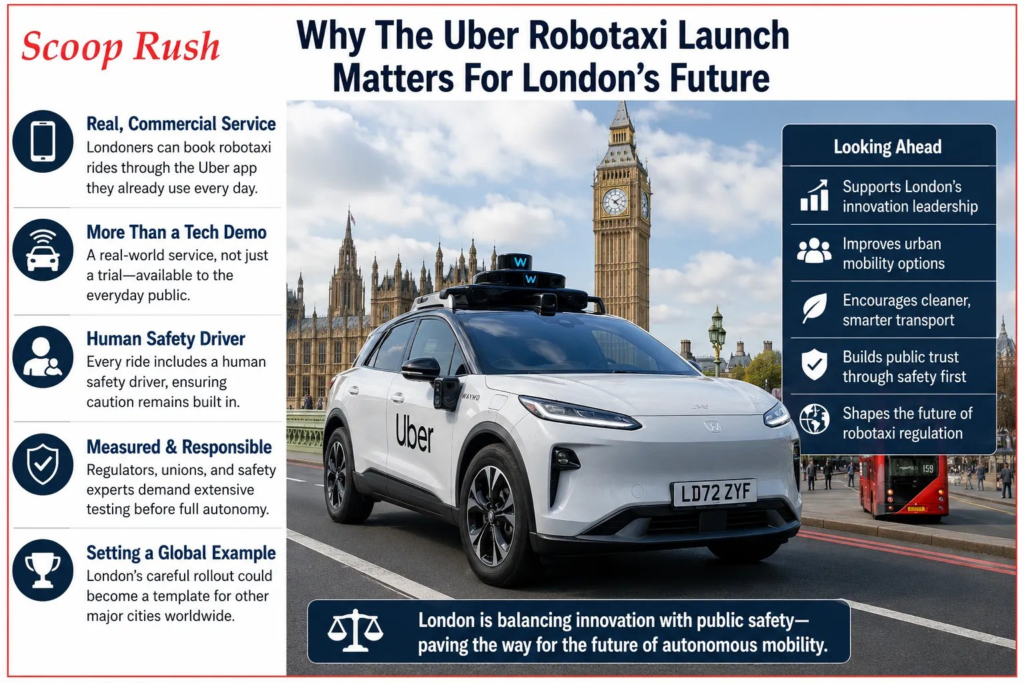 Why The Uber Robotaxi Launch Matters For London's Future