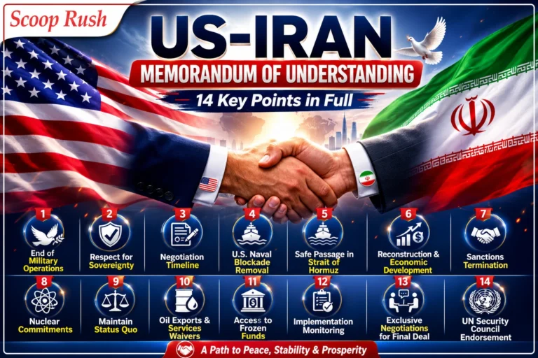 US-Iran Peace Deal Explained: All 14 Points of the Ceasefire Agreement