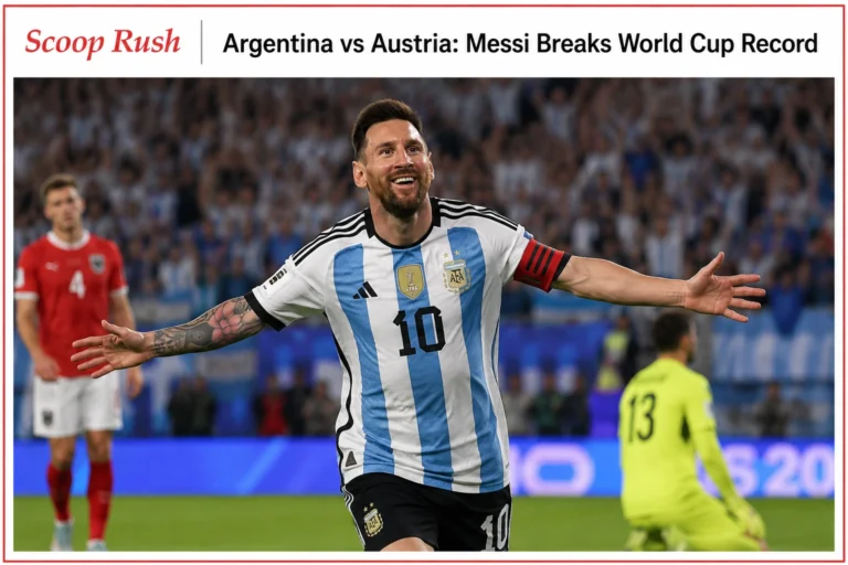 Argentina vs Austria: Messi Makes History in 2-0 FIFA World Cup 2026 Win