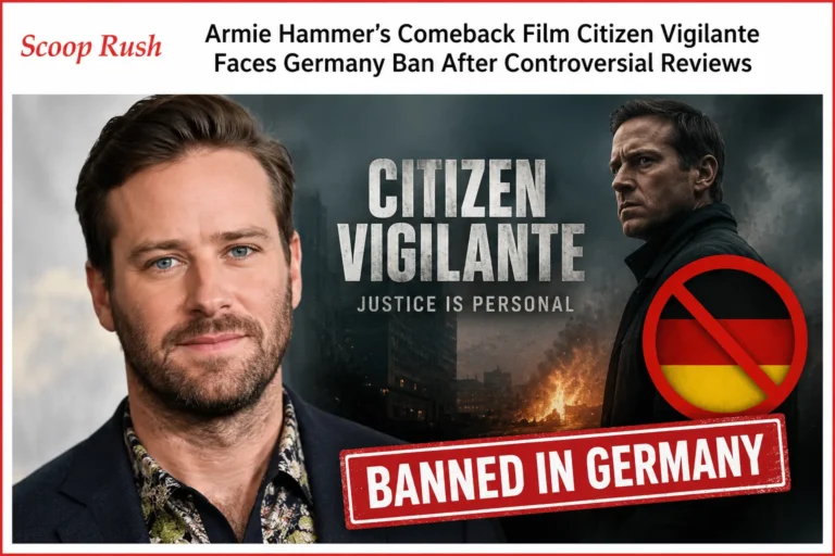 Armie Hammer’s Comeback Film Citizen Vigilante Faces Germany Ban After Controversial Reviews