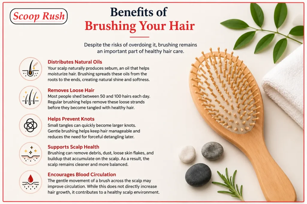 Benefits of Brushing Your Hair