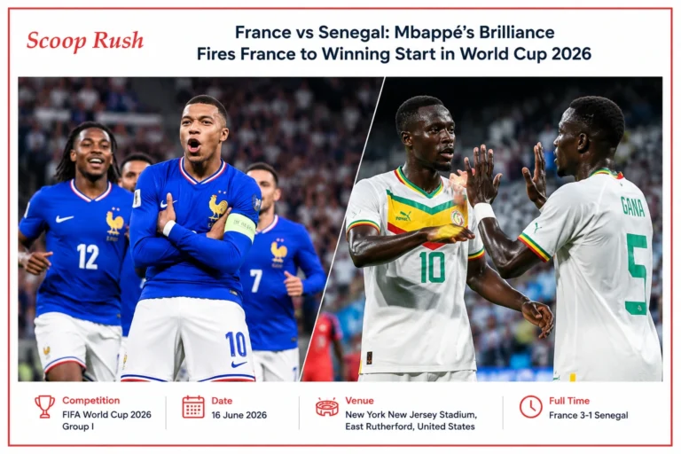 France vs Senegal: Mbappé’s Brilliance Fires France to Winning Start