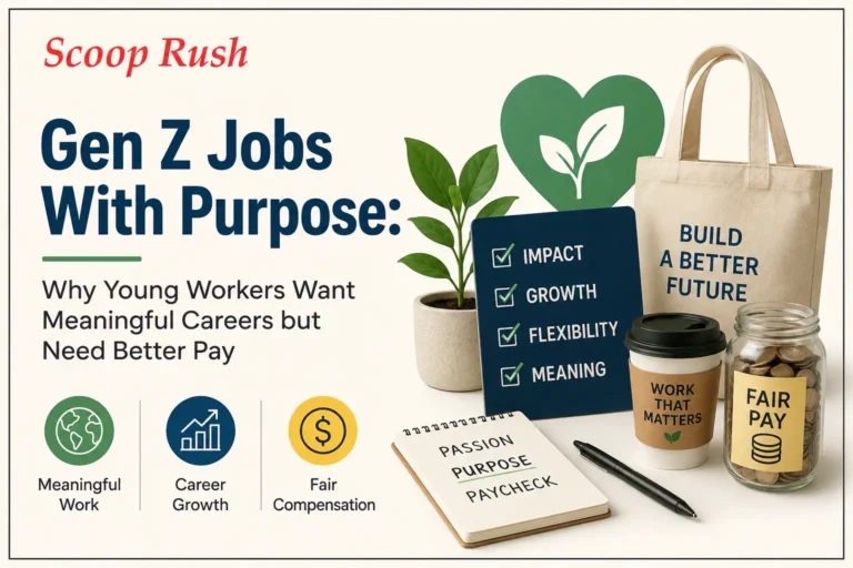 Gen Z Jobs With Purpose: Why Young Workers Want Meaningful Careers but Need Better Pay