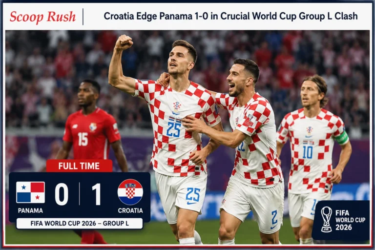 Panama vs Croatia: Croatia Win 1-0 in Group L