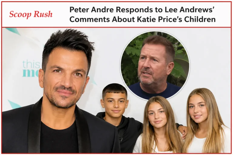 Peter Andre Responds to Lee Andrews’ Comments About Katie Price’s Children