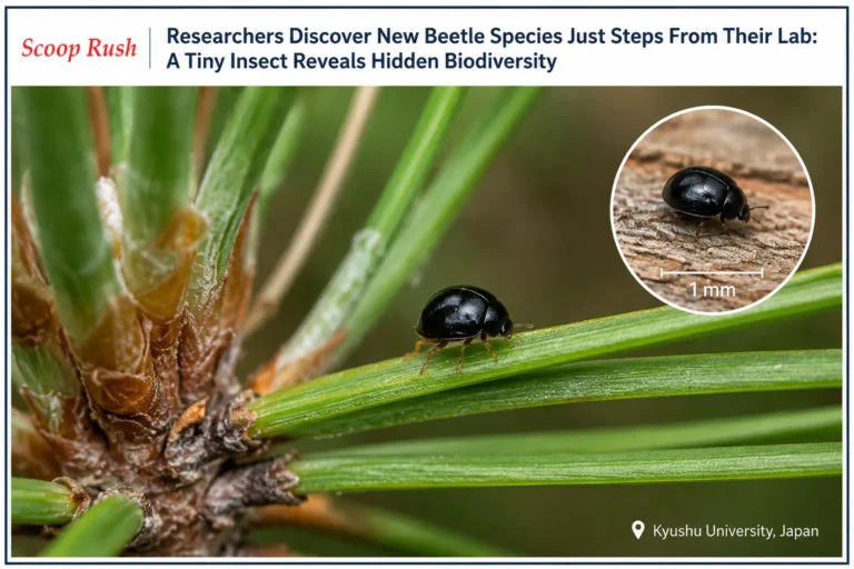 Researchers Discover New Beetle Species Just Steps From Their Lab: A Tiny Insect Reveals Hidden Biodiversity