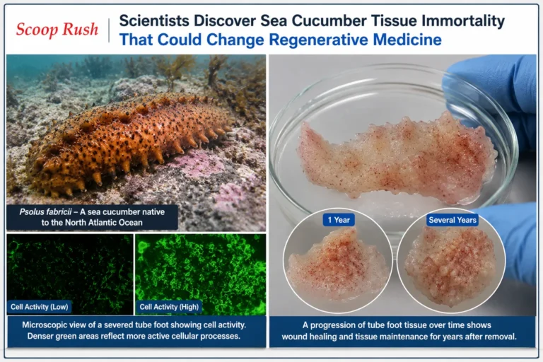 Scientists Discover Sea Cucumber Tissue Immortality That Could Change Regenerative Medicine