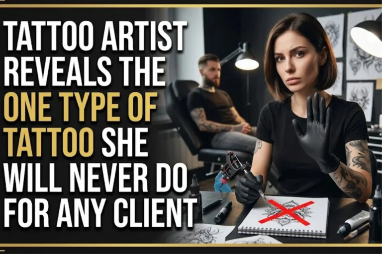Tattoo Artist Reveals One Tattoo She Refuses