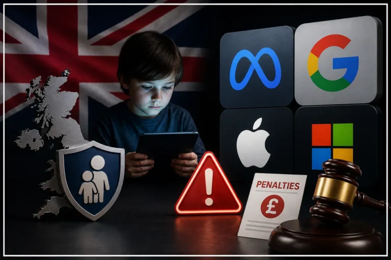 UK Threatens Big Tech with Penalties Unless Child Safety Features Are Improved 