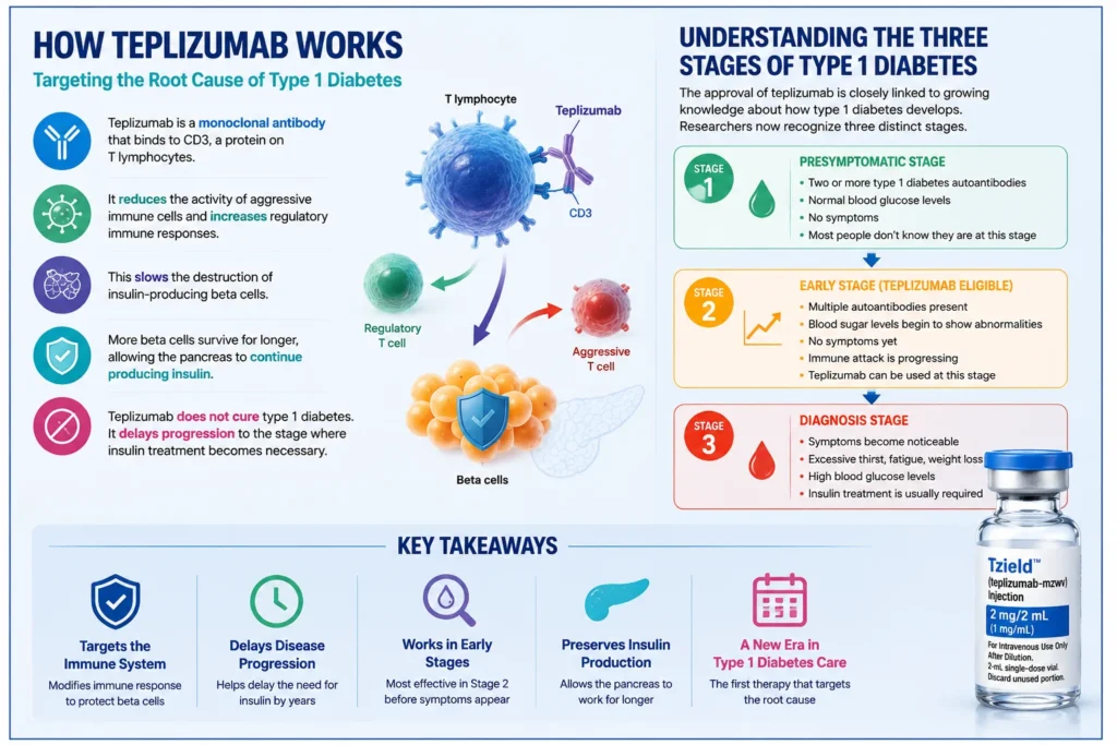 How Teplizumab Works