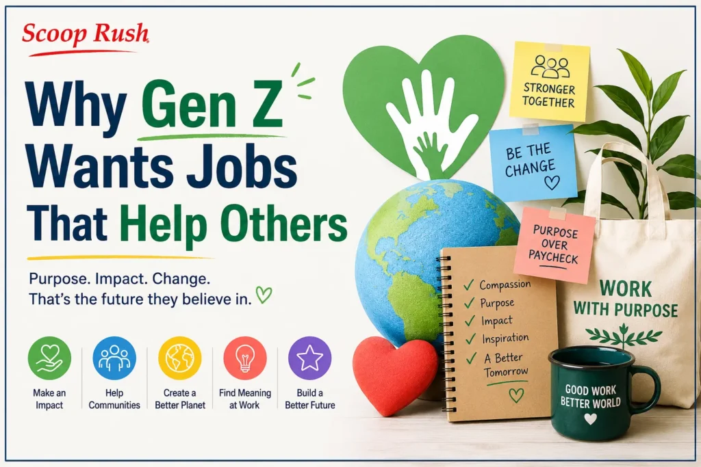 Why Gen Z Wants Jobs That Help Others