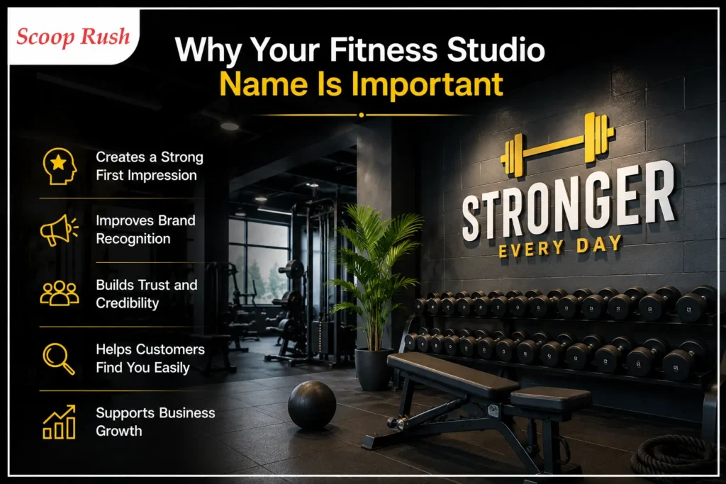 Why Your Fitness Studio Name Is Important |scooprush