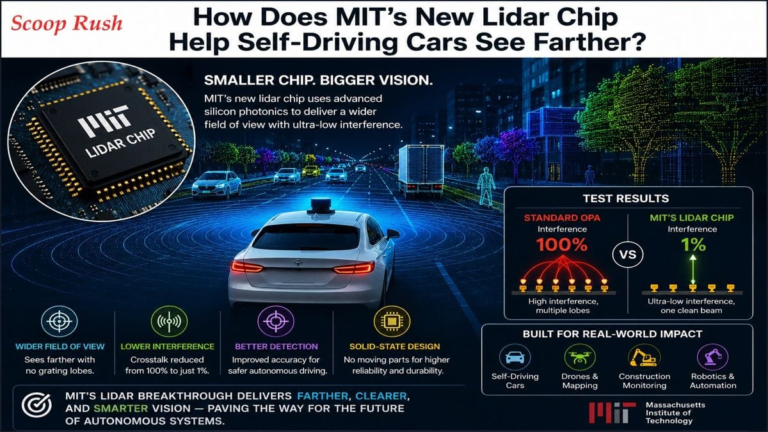 How Does MIT’s New Lidar Chip Help Self-Driving Cars See Farther?