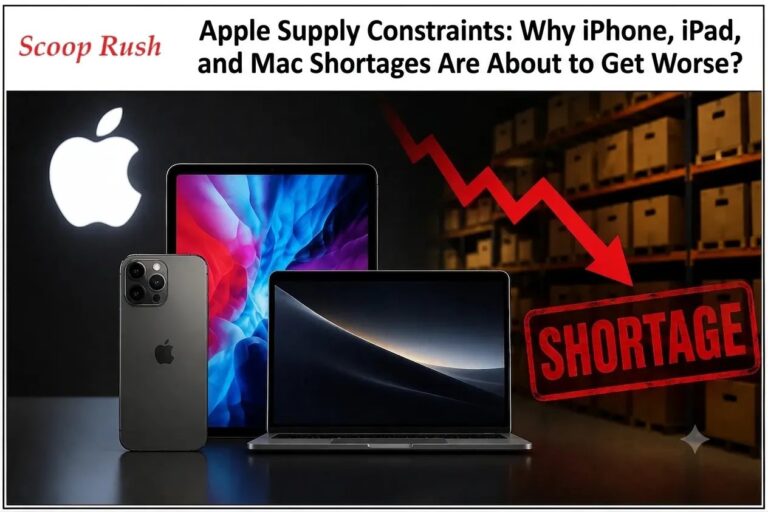 Apple Supply Constraints: Why iPhone, iPad, and Mac Shortages Are About to Get Worse?