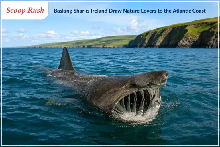 Basking Sharks Ireland Draw Nature Lovers to the Atlantic Coast