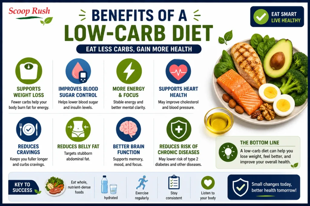 Benefits of a Low-Carb Diet |scooprush