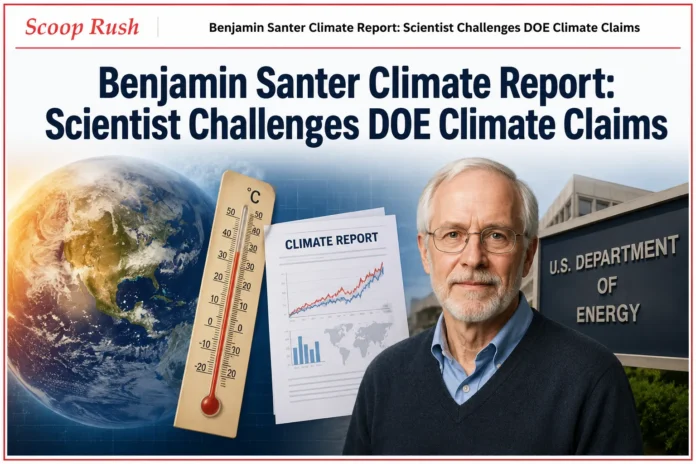 Benjamin Santer Climate Report: Scientist Challenges DOE Climate Claims
