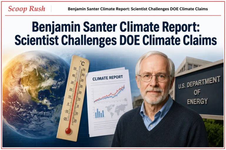 Benjamin Santer Climate Report: Scientist Challenges DOE Climate Claims