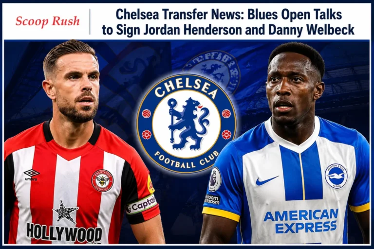 Chelsea Transfer News: Blues Open Talks to Sign Jordan Henderson and Danny Welbeck 