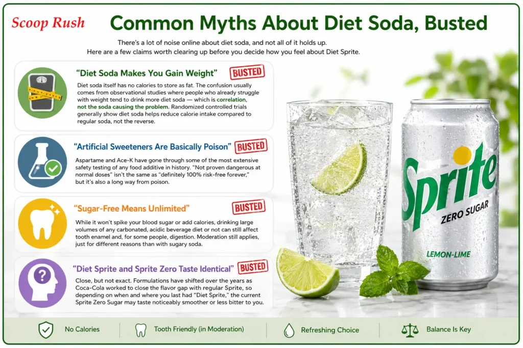 Common Myths About Diet Soda, Busted