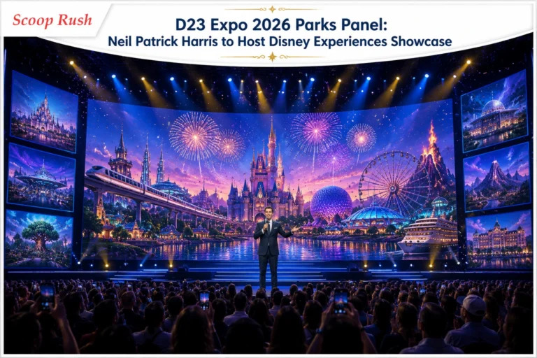D23 Expo 2026 Parks Panel: Neil Patrick Harris to Host Disney Experiences Showcase